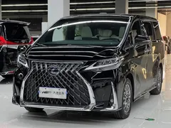 2020 Lexus LM 300h, чёрный — фото 1