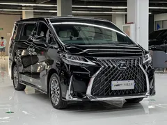 2020 Lexus LM 300h, чёрный — фото 3