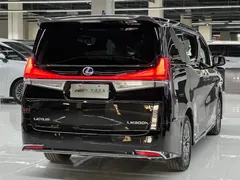 2020 Lexus LM 300h, чёрный — фото 4