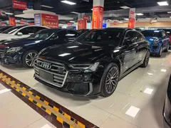 2022 Audi A6L 55 TFSI quattro, чёрный — фото 1
