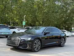 2021 Audi A6L 45 TFSI quattro Select Sport, чёрный — фото 1
