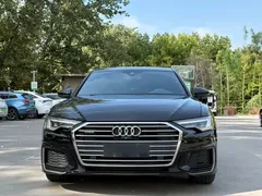 2021 Audi A6L 45 TFSI quattro Select Sport, чёрный — фото 2