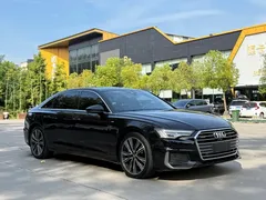 2021 Audi A6L 45 TFSI quattro Select Sport, чёрный — фото 3
