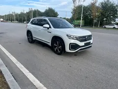 2022 Volkswagen Tayron 1.4T, белый — фото 3