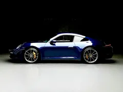 2020 Porsche 911 Carrera 3.0T, синий — фото 3