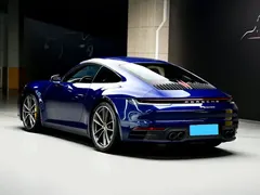 2020 Porsche 911 Carrera 3.0T, синий — фото 5