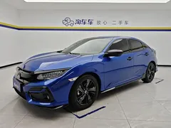 2021 Honda Civic HATCHBACK 220TURBO CVT, синий — фото 1