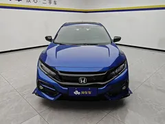 2021 Honda Civic HATCHBACK 220TURBO CVT, синий — фото 2