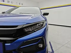 2021 Honda Civic HATCHBACK 220TURBO CVT, синий — фото 5
