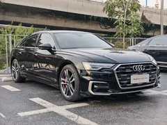 2022 Audi A6L 40 TFSI, чёрный — фото 3