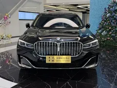 2021 BMW 7 Series 7 740Li, чёрный — фото 2
