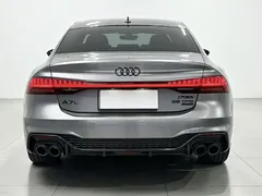 2022 Audi A7L A7 L 55 TFSI quattro S-line, синий — фото 4