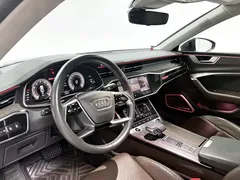 2022 Audi A7L A7 L 55 TFSI quattro S-line, синий — фото 11