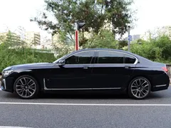2021 BMW 7 Series 7 740Li xDrive M, чёрный — фото 7