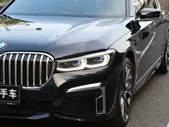 2021 BMW 7 Series 7 740Li xDrive M, чёрный — фото 9
