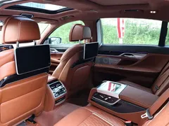 2021 BMW 7 Series 7 740Li xDrive M, чёрный — фото 12