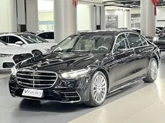 2022 Mercedes-Benz S-Class S 450 L 4MATIC, чёрный — фото 1