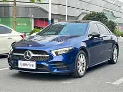 2022 Mercedes-Benz A-Class A 200 L, синий — фото 2