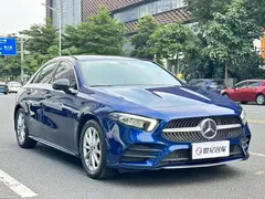 2022 Mercedes-Benz A-Class A 200 L, синий — фото 4