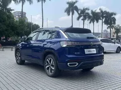 2023 Volkswagen Tayron 280TSI Luxury Plus Advanced, синий — фото 6