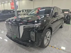 2022 Hongqi E-HS9 690km, чёрный — фото 1