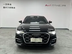 2021 Audi A6L 40 TFSI, чёрный — фото 3