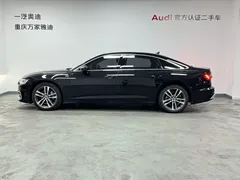 2021 Audi A6L 40 TFSI, чёрный — фото 6