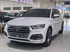 2020 Audi Q5L 45 TFSI, белый — фото 1