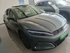 2025 BYD Han L DM-i PHEV 200km Lidar Flagship, зелёный — фото 22
