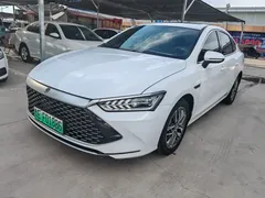 2023 BYD Qin PLUS Champion DM-i PHEV 55km Exceed, белый — фото 1