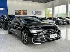 2023 Audi A6L 40 TFSI, чёрный — фото 2