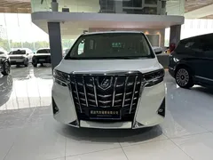 2021 Toyota Alphard Hybrid 2.5L Premium, белый — фото 2