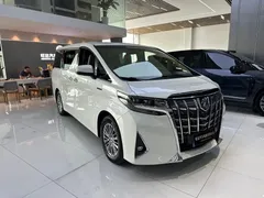 2021 Toyota Alphard Hybrid 2.5L Premium, белый — фото 3