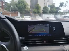 2021 Hyundai Elantra 1.5L CVT LUX Premium, синий — фото 14