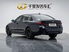 2021 BMW 5 Series 5 530Li M, чёрный — фото 4