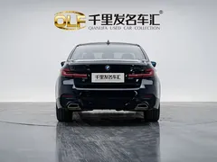 2021 BMW 5 Series 5 530Li M, чёрный — фото 5