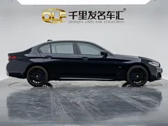 2021 BMW 5 Series 5 530Li M, чёрный — фото 7