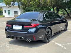 2021 BMW 5 Series 535Le PHEV M Sport, чёрный — фото 12
