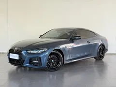 2021 BMW 4 Series 425i M, синий — фото 1