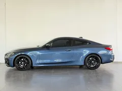 2021 BMW 4 Series 425i M, синий — фото 2
