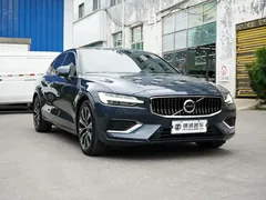 2023 Volvo S60 B4 Luxury, синий — фото 3