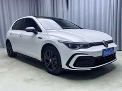 2023 Volkswagen Golf 280TSI DSG R-Line Lite, белый — фото 3