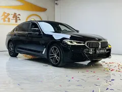 2022 BMW 5 Series 5 525Li M, чёрный — фото 3