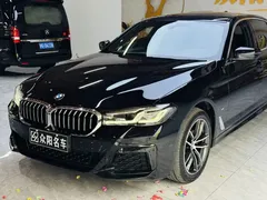 2022 BMW 5 Series 5 525Li M, чёрный — фото 4