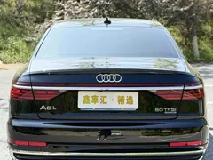 2024 Audi A8L 50 TFSI quattro, чёрный — фото 4