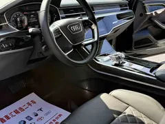 2024 Audi A8L 50 TFSI quattro, чёрный — фото 10