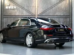 2021 Mercedes-Benz Maybach S-Class S 480 4MATIC, чёрный — фото 3