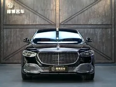 2021 Mercedes-Benz Maybach S-Class S 480 4MATIC, чёрный — фото 4