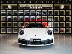 2023 Porsche 911 Carrera Cabriolet 3.0T, белый — фото 2