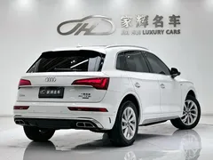 2022 Audi Q5L 40T Luxury Dynamic, белый — фото 8